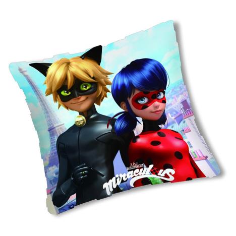 Miraculous Ladybug & Cat Noir Filled Cushion £5.49